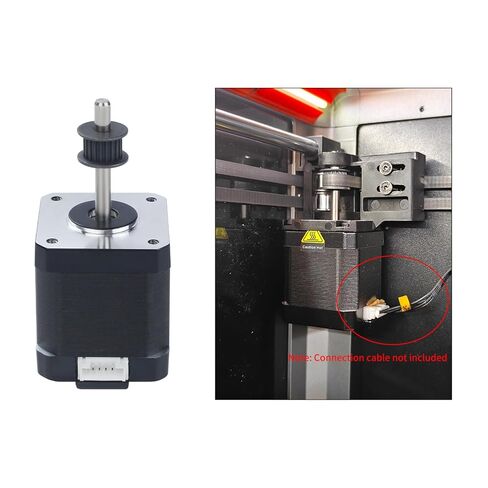 FYSETC 3D Printer Accessories for K1 Max: Replacement X Axis Stepper Motor 42-48mm 20 Teeth Wheel Pulley 1.8 Degree 1.8A Without Connecting Wire Not for K1 K1C K2 Plus in Kuwait