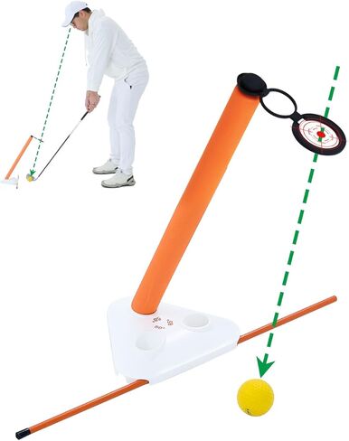 Visual Lock Golf Training Aid – Instant Head Stability & Swing Plane Trainer – Master Swing Path, Fix Swaying, and Correct Slices for Driver & Irons in Kuwait
