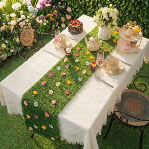 breling 12 × 47 في العشب الاصطناعي الجدول عداء الربيع عيد الفصح زهرة حزب الزينة العشب العشب فو الجدول عداء الزينة للجولف تحت عنوان الحزب، الزفاف، استحمام الطفل، ديكور داخلي في الهواء الطلق in Kuwait