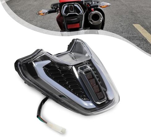Tail Light for Hawk 250,LED Dirt Bike Taillight Wick for Hawk250 in Kuwait