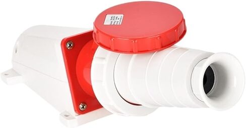 Industrial Waterproof Connector 63A/125A 3-core 4P5-hole Non-Explosion-Proof Exposed and Concealed Socket Set(3P125A Plug 0432 Concealed 3432 Set) in Saudi Arabia
