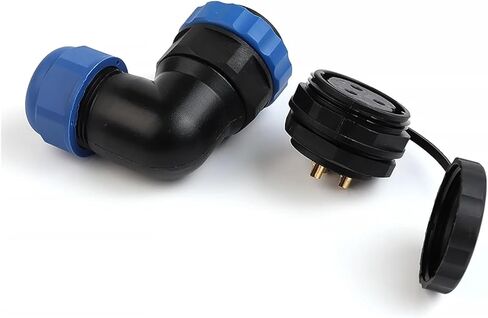 SP28 Connector 90 Degree Elbow Rear nut 2-26 pin Male and Female Plug Socket Welding(SPW28-7L) in Saudi Arabia