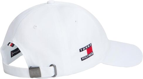 قبعة تومي هيلفيغر للرجال Tommy x US SailGP Team Boat Graphic Cap، أبيض مقاس واحد in Kuwait