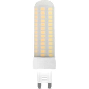 Feit Electric T4 LED Bulb G9 Base, Dimmable, 60W Equivalent, 3000K Warm White, 120V, 740 Lumens, 10,000 Hour Lifetime, Vanity Light Bulbs, BP60G9/830/LED in Kuwait