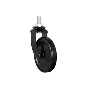4 Pieces/lot 3-inch Lead Screw electrophoretic Universal/Brake Dining Wheel PP Caster Trolley Silent Wheel Furniture(Universal) in Kuwait