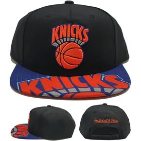 Mitchell & Ness New York Knicks New Swingman Pop Black Blue Era Snapback Hat Cap in Kuwait