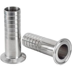 1PC OD25mm Hose tail x 1.5" Tri Clamp 304 Stainless Steel Pipe Fitting 100mm Legnth IHNIEAEW in Kuwait