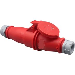 220V Male and Female Waterproof Industrial Plug Aviation Socket 3-core 4-core 5-Hole 16A32A Connector 380V(5-core32Asurfacemountedsuit) in Kuwait