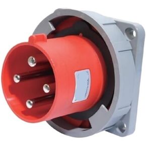 Industrial Plug Male and Female Waterproof Socket Connector 63A125A Three Proof Appliance Reverse 3-core 5-core(3-core63aconnector(2332)) in Kuwait