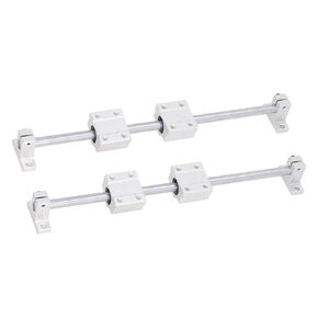 Kikumi Linear Bearing Guide Kit, Rail Shaft Set, CNC Parts for Guide Bars for Electronic Equipment (10-400) in Kuwait