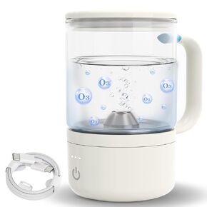Ozonated Water Cup O3 Generator Fresh Oxygen Mouthwash Portable Rechargeable Ozone Purify Cup Active Oxygen Oral Breath Water Sport Care Cup in Kuwait