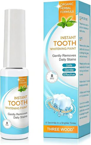 Tooth Whitening Paint for Teeth – Instant White Teeth, Gentle & Safe Formula, Easy-to-Use Portable Teeth Whitener, Long-Lasting Bright Smile in Kuwait