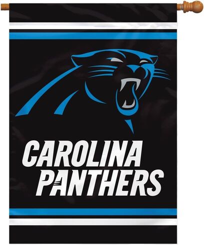 Carolina Panthers 2-Sided 28 X 40 House Banner - NFL in Kuwait