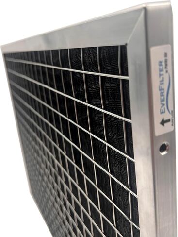 16 3/8x21 1/2x1 Electro-static Air Filter (1-Ct) AC Furnace Filter, Reusable & Washable 4-Stage Electrostatic Filter for Residential and Commerical HVAC (Actual Size: 16.38 x 21.5 x 0.75") in Kuwait