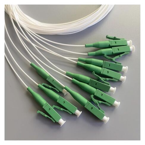 ضفيرة ألياف LC ذات 10 نواة 1 متر 0.9 مم وضع بسيط 9/125 ميكرومتر FTTH داخلي in Kuwait