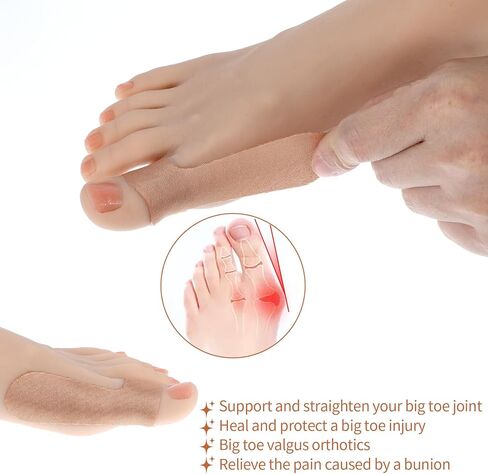 40 PCS Thumb Support Tape, Elastic Self Adhesive Thumb Tape for Pain Relieving, Arthritis Patch Protecting Straps for Housework, Sport, Sprains, Joint Support (L-Shaped, Skin Color) in Kuwait