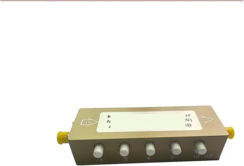 مخفف قابل للتعديل SMA-K زر مخفف خطوة 1 ديسيبل قابل للتعديل 3G 0-30dB مقاومة 50Ω موصل مقطع (0-30dB 5W 3G) in Kuwait