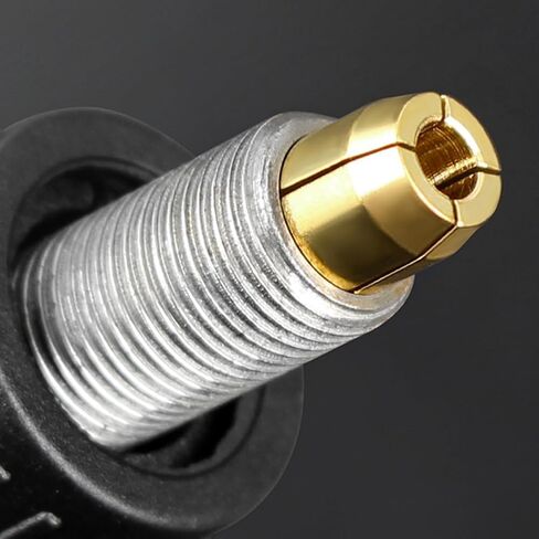 EMVANV 28pcs/set Drill Chuck Collet for Dremel, 1/32 To 1/8inch Drill Chuck Collet Set, with 2pcs British 4486 3-jaw chuck, Chuck Shank Rotary Tool Quick Change Adapter, As Picture Show in Kuwait