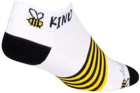 جوارب SockGuy النسائية مقاس 1 بوصة لركوب الدراجات/الجري/النشيطة (S/M) in Kuwait