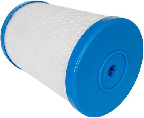 Replacement Water Filter Compatible with CB6 Carbon Block Filters for MP and MPC System, 0.5 Micron with 1/4" Female NPT, 4.5" Diameter, 6.5" Height, 1 PACK in Kuwait