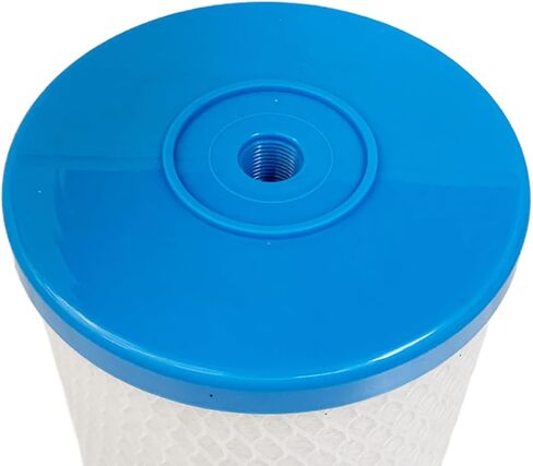 Replacement Water Filter Compatible with CB6 Carbon Block Filters for MP and MPC System, 0.5 Micron with 1/4" Female NPT, 4.5" Diameter, 6.5" Height, 1 PACK in Kuwait