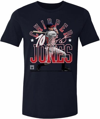 500 LEVEL Chipper Jones Shirt - Chipper Jones Atlanta Arch in Saudi Arabia