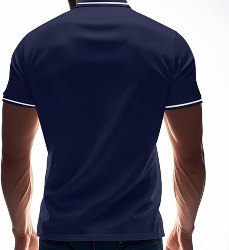 Shirts for Men Short Sleeve Casual Loose Button Down Golf Shirts Summer Fashion Workout Tee Tops Trendy Clothes in Saudi Arabia
