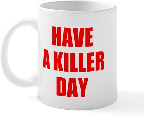 CafePress Dexter's Have A Killer Day Mug 11 oz (325 ml) Ceramic Coffee Mug in Kuwait