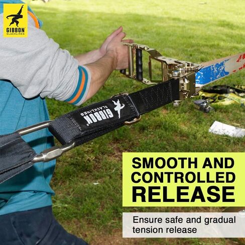 Gibbon Slacklines Slow Release Trickline Equipment, Perfect Solution for Smooth and Material-Friendly detensioning of The Slackline in Saudi Arabia