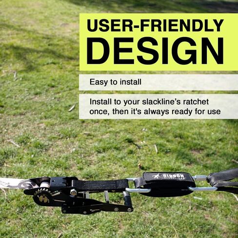 Gibbon Slacklines Slow Release Trickline Equipment, Perfect Solution for Smooth and Material-Friendly detensioning of The Slackline in Saudi Arabia