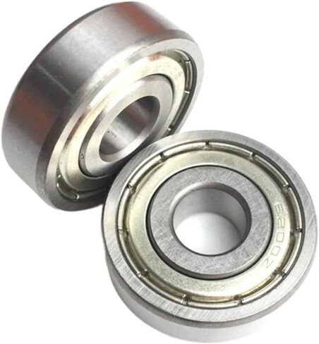 2 Pieces 6205ZZ Bearing 25 * 52 * 15 mm ABEC-3 for Industrial Drilling of deep Grooves 6205 Z ZZ Ball Bearing 6205Z in Kuwait