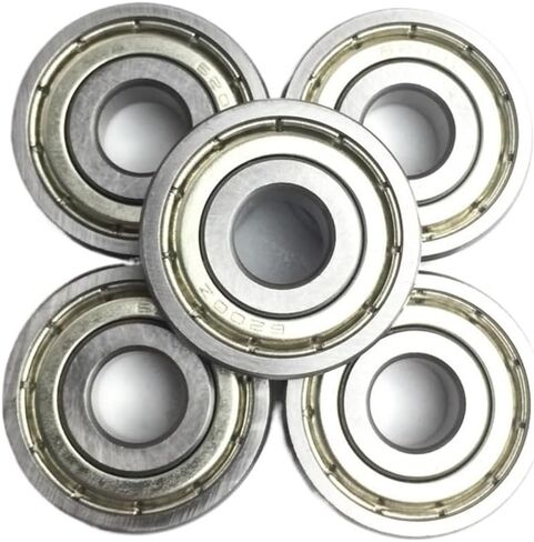 2 Pieces 6205ZZ Bearing 25 * 52 * 15 mm ABEC-3 for Industrial Drilling of deep Grooves 6205 Z ZZ Ball Bearing 6205Z in Kuwait