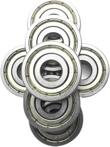 2 Pieces 6205ZZ Bearing 25 * 52 * 15 mm ABEC-3 for Industrial Drilling of deep Grooves 6205 Z ZZ Ball Bearing 6205Z in Kuwait