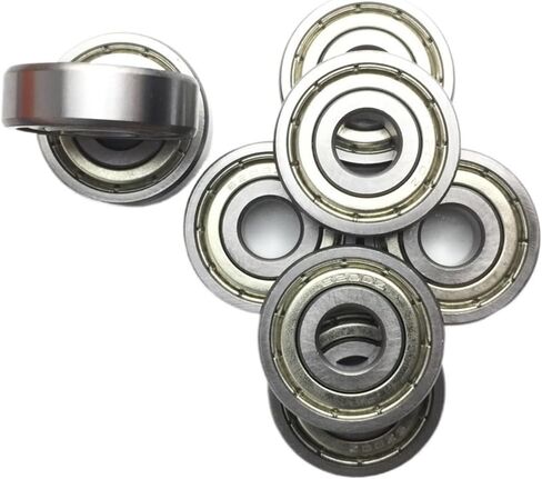 2 Pieces 6205ZZ Bearing 25 * 52 * 15 mm ABEC-3 for Industrial Drilling of deep Grooves 6205 Z ZZ Ball Bearing 6205Z in Kuwait