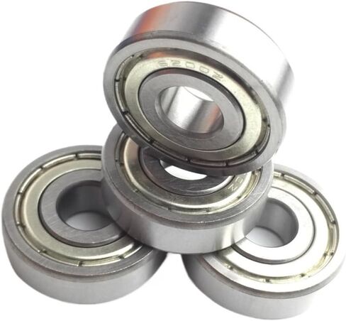 2 Pieces 6205ZZ Bearing 25 * 52 * 15 mm ABEC-3 for Industrial Drilling of deep Grooves 6205 Z ZZ Ball Bearing 6205Z in Kuwait