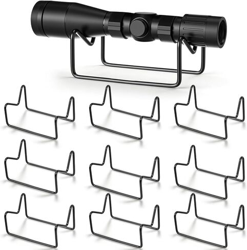 Yaocom 10 Pcs Gun Storage Knife Display Stand Gun Accessories Holder for Scopes Knives Suppressors Silencers and Flashlights Display Stand Gift for Man Hunter in Saudi Arabia