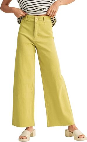 Miou Muse - Straight Wide Leg Denim Pants - MMP623 in Saudi Arabia