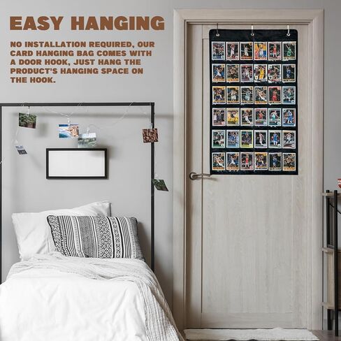 2 علبة عرض تحتوي على 36 بطاقة، حافظة عرض بطاقات البيسبول الرياضية لعرض بطاقات البيسبول وكرة السلة وكرة السلة على الحائط in Kuwait