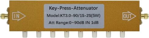 المخفف القابل للتعديل SMA نوع 0-90db المخفف الرقمي للخطوة المخفف القابل للتعديل (2WN - KK 0-90dB) in Kuwait