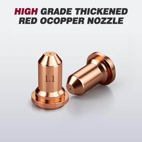 ARCCAPTAIN 23Pcs IPT60 Plasma Cutter Torch Consumables, .045" Plasma Cutter Accessories for ARCCAPTAIN CUT55 NON-HF, CUT55 MP and CUT60 Non-HF, Work with 50-60A Current in Kuwait