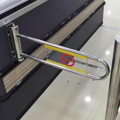 مدخل قابل للسحب، بوابة أمان، حواجز للسوبر ماركت والمول، 4 قطع من بوابة التأرجح، باب دوار، حماية تصدير استيراد فضي وأصفر لتعزيز الأمن in Kuwait