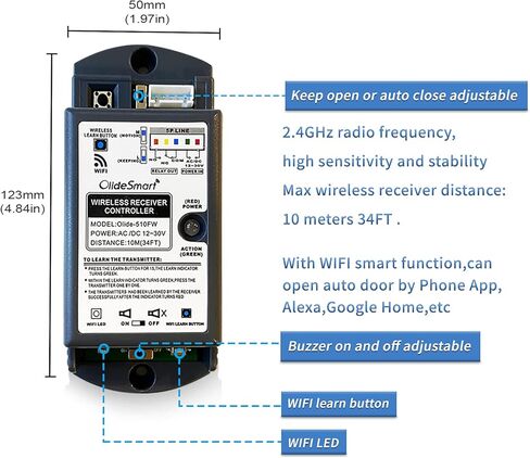 Handicap Door Opener for Disabled People, Low Energy ADA Swing Door Operator with Stainless Steel Handicap Push Buttons in Kuwait