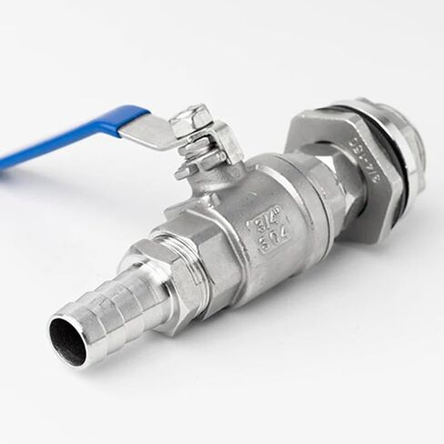 19mm Hose to 1/2" Thread 304 stainless steel water tank ball valve IHNIEAEW in Kuwait