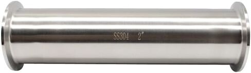 OD45mm & 2 "أنبوب بكرة من النوع ثلاثي المشبك مع مشبك الطويق من الفولاذ المقاوم للصدأ 304 طول 100 مم أنبوب IHNIEAEW in Kuwait