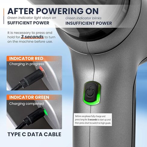 Mini Handheld Vacuum Cleaner Cordless - Car Vacuum Portable Rechargeable with High Power Brushless Motor 12000 PA Strong Suction 3 in 1 Mini Hand Vacuum (Grey) in Kuwait