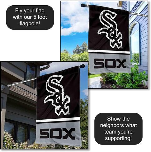 Chicago White Sox Double Sided House Flag in Kuwait