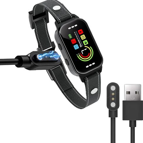 Lamshaw Compatible with Pituau Dog Bark Collar Charger, Magnetic Replacement Charger Compatible with Pituau Dog Bark Collar in Saudi Arabia