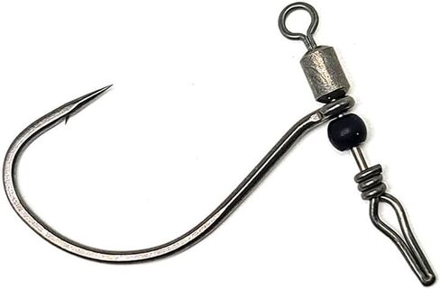 Gamakatsu G Finesse Swivel Drop Shot Fishing Hook with Nano Smooth Coat (1 Pack) in Saudi Arabia