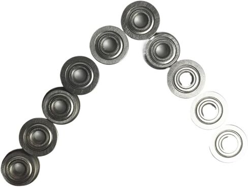10 قطعة MF105ZZ شفة تحمل 5x10x4mm ABEC-1 مايكرو شفة MF105 Z ZZ كروي in Kuwait