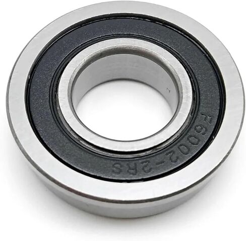 1 قطعة F6002 F6002RS F6002-2RS 15x32x9 شفة تحمل مصغرة كرة أخدود عميقة تحمل مختومة الكرة تحمل in Kuwait